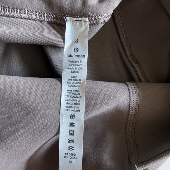 Lululemon leggings, only worn once. - Picture 2 of 3